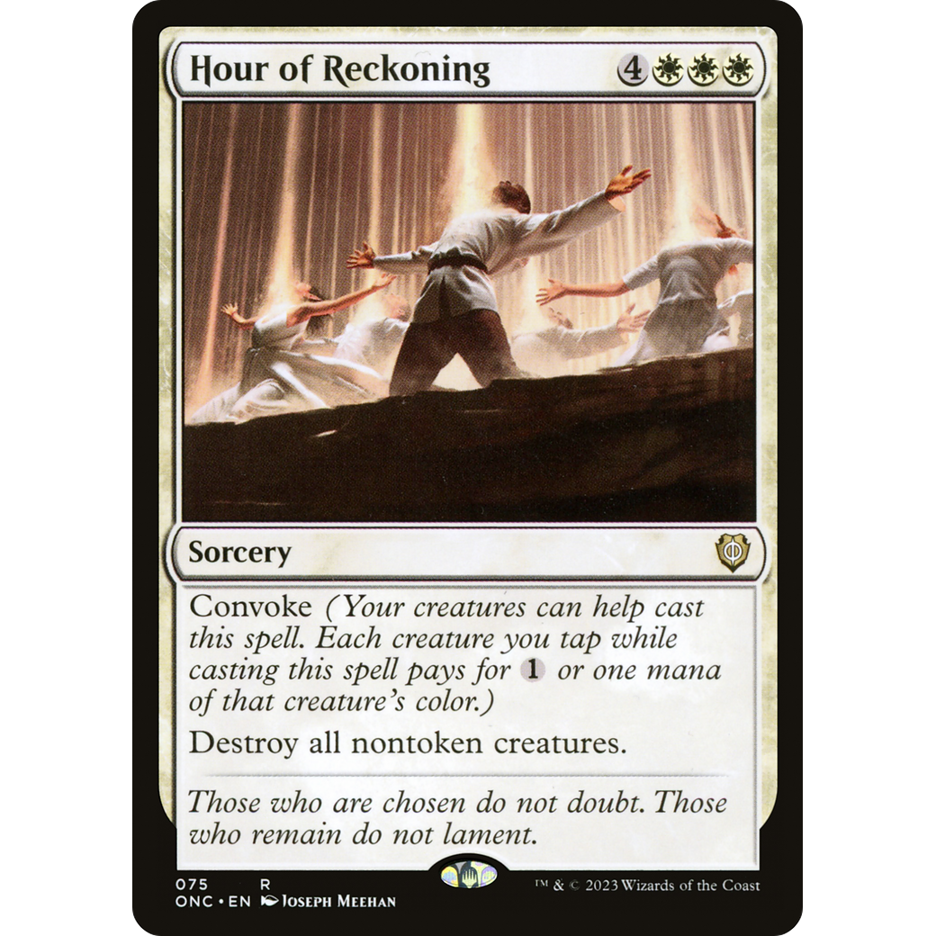 Hour of Reckoning (ONC-075) - Phyrexia: All Will Be One Commander