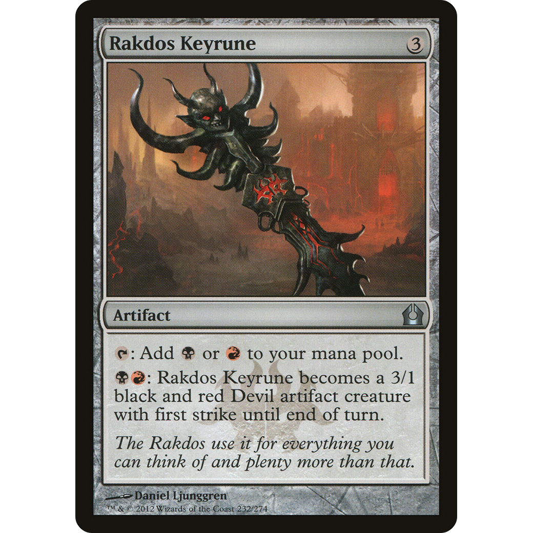 Rakdos Keyrune (RTR-232) - Return to Ravnica