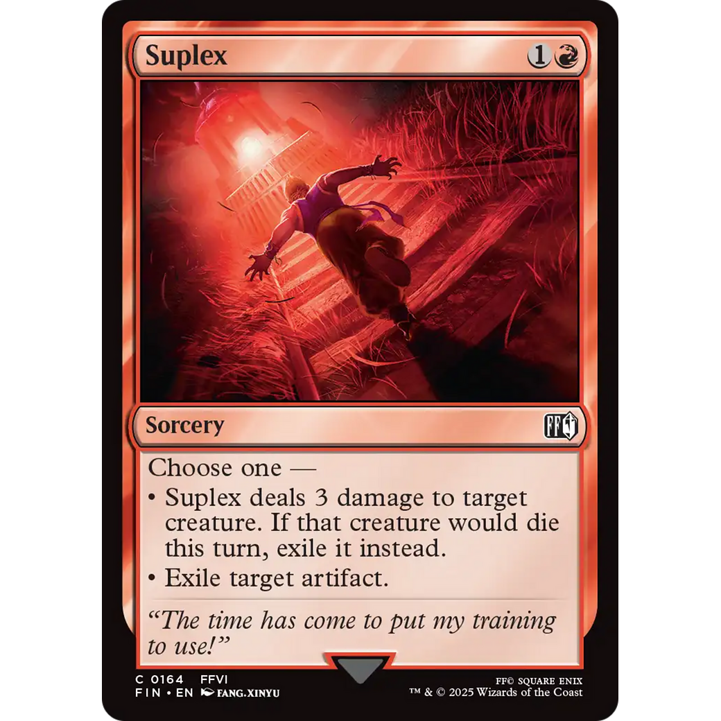 Suplex (FIN-164) - FINAL FANTASY Foil
