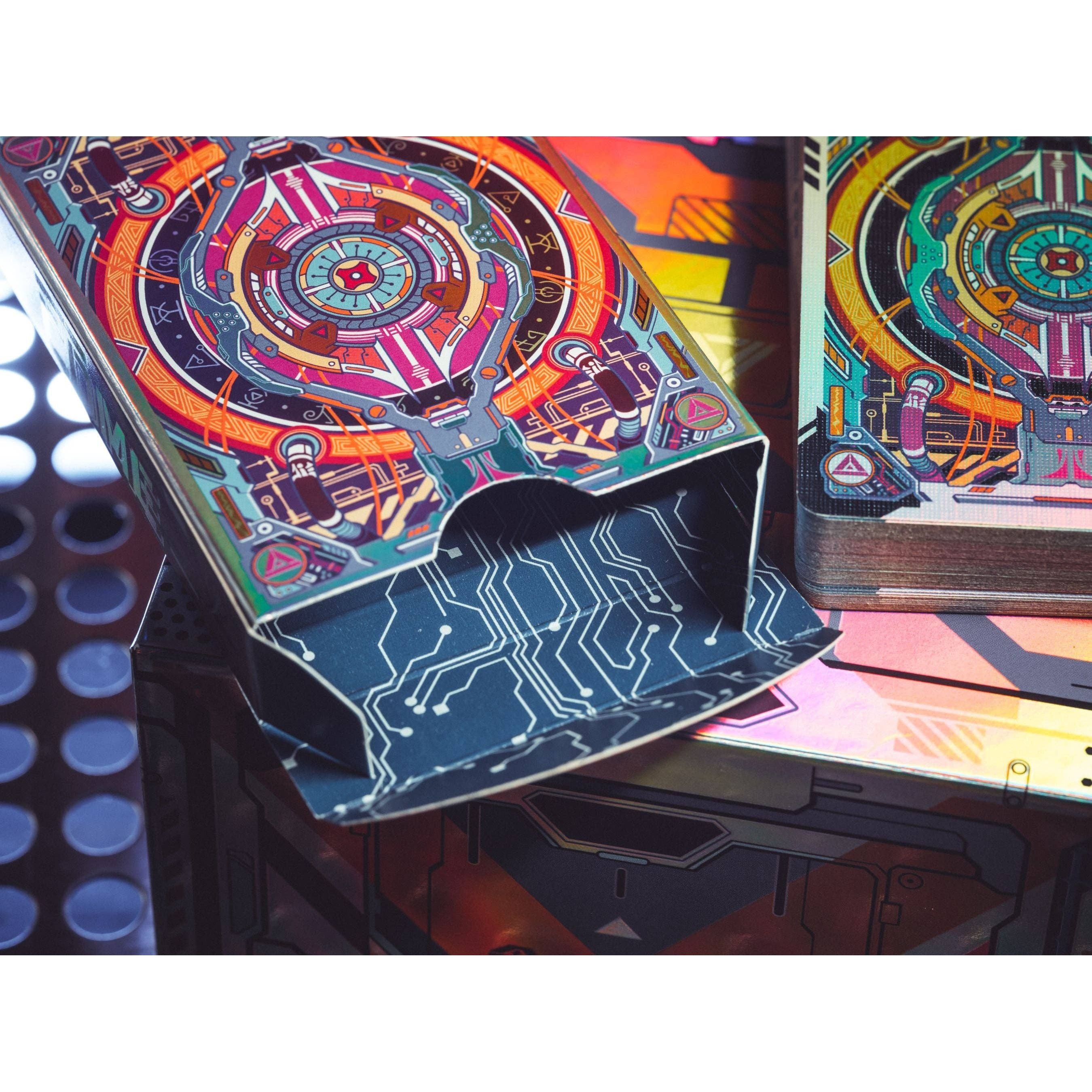 The Flying Saucer Cyberpunk Playing Cards: Native-Standard Deck