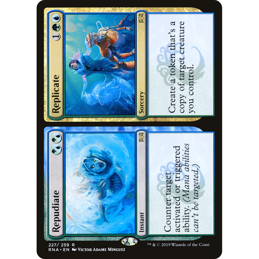 Repudiate // Replicate (RNA-227) - Ravnica Allegiance