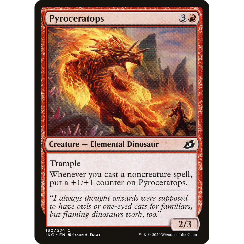 Pyroceratops (IKO-130) - Ikoria: Lair of Behemoths