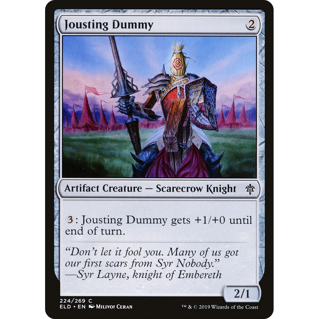 Jousting Dummy (ELD-224) - Throne of Eldraine