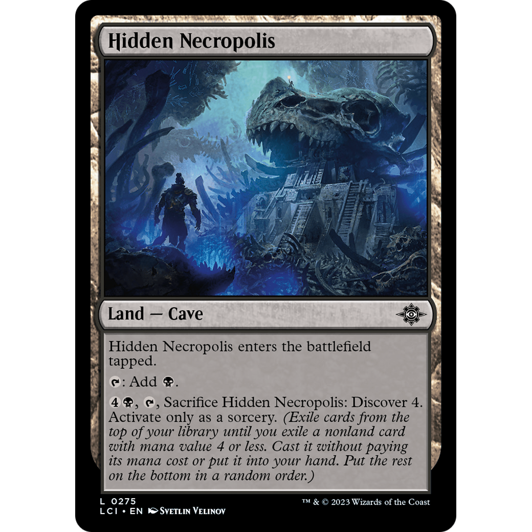 Hidden Necropolis (LCI-275) - The Lost Caverns of Ixalan Foil