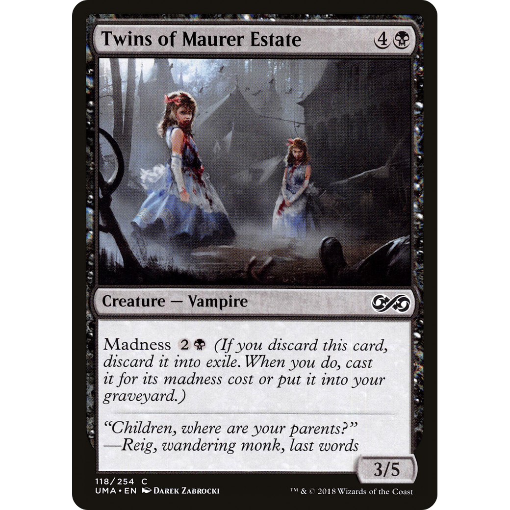 Twins of Maurer Estate (UMA-118) - Ultimate Masters