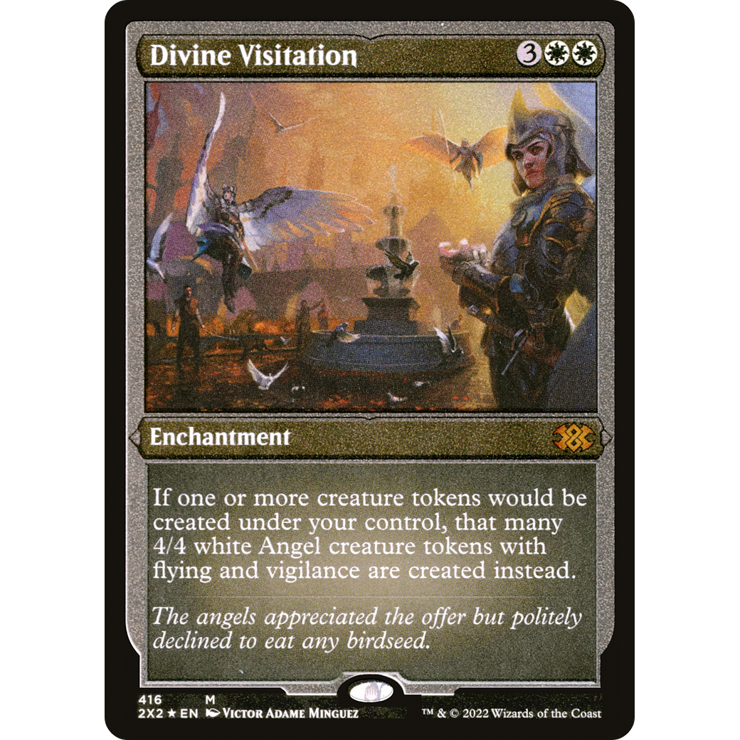 Divine Visitation (Foil Etched) (2X2-416) - Double Masters 2022 Foil