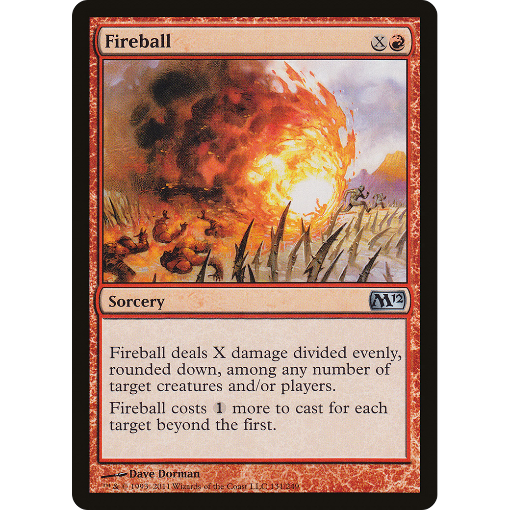 Fireball (M12-131) - Magic 2012 Foil