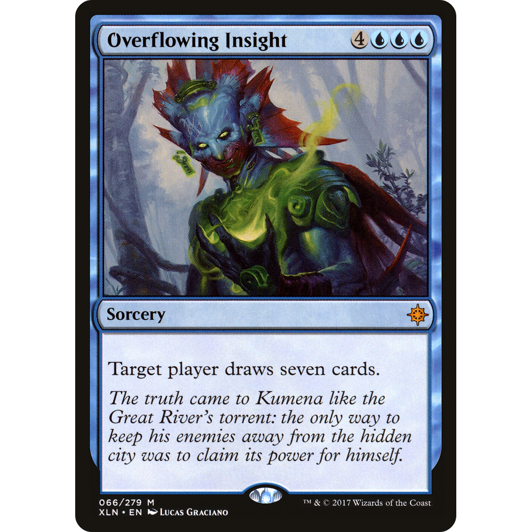 Overflowing Insight (XLN-066) - Ixalan