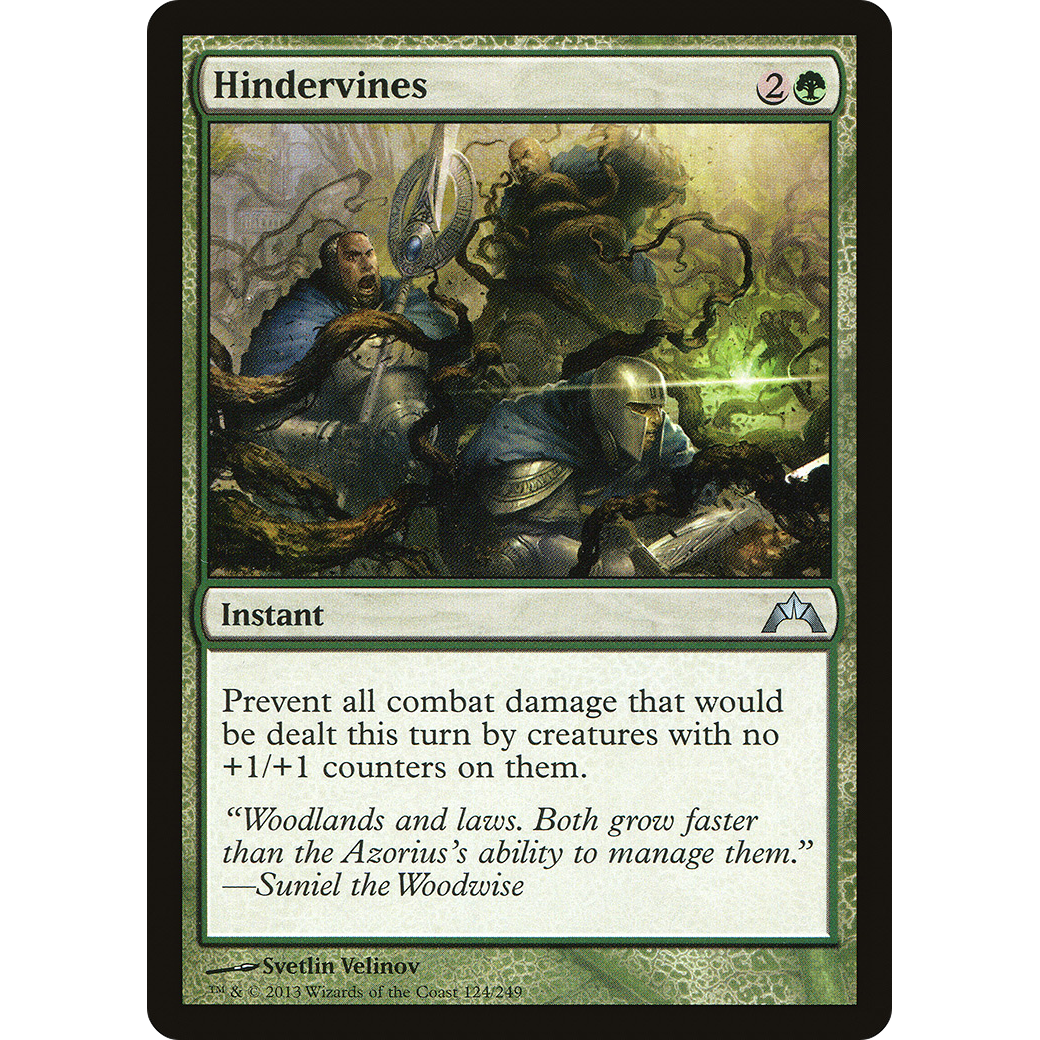 Hindervines (GTC-124) - Gatecrash Foil