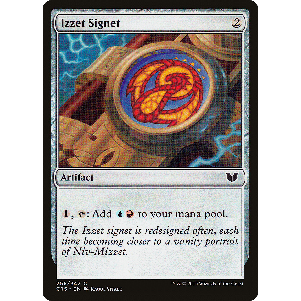 Izzet Signet (C15-256) - Commander 2015
