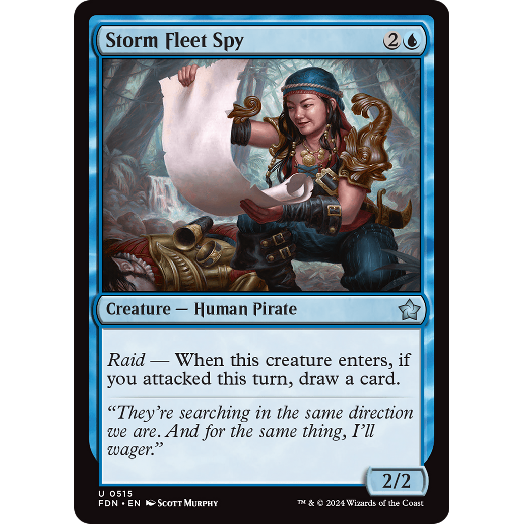 Storm Fleet Spy (FDN-515) - Foundations