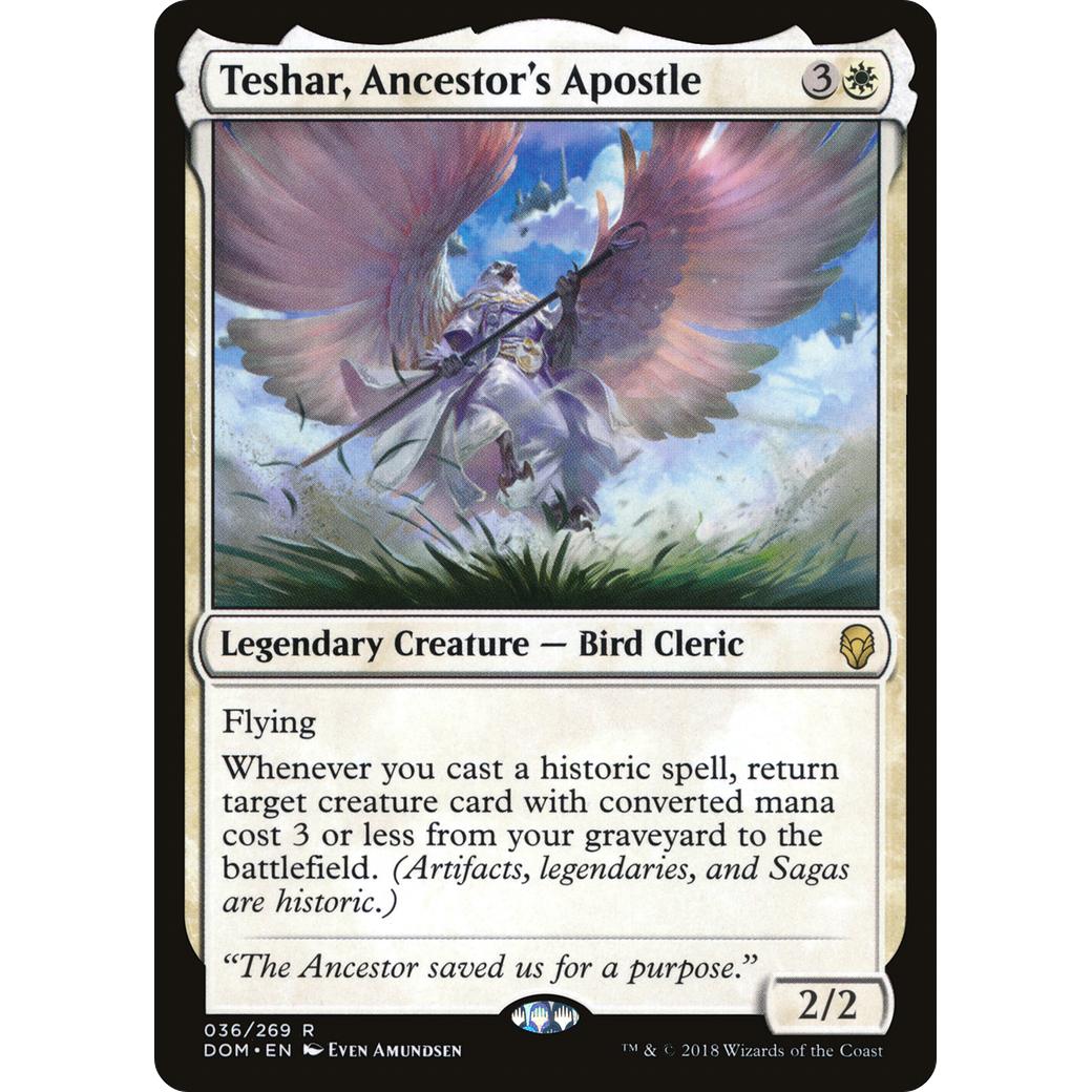 Teshar, Ancestor's Apostle (DOM-036) - Dominaria Foil