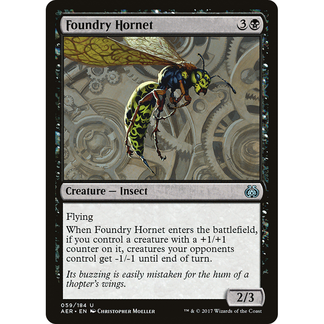 Foundry Hornet (AER-059) - Aether Revolt Foil