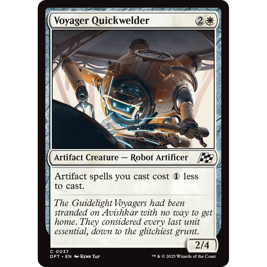 Voyager Quickwelder (DFT-037) - Aetherdrift Foil