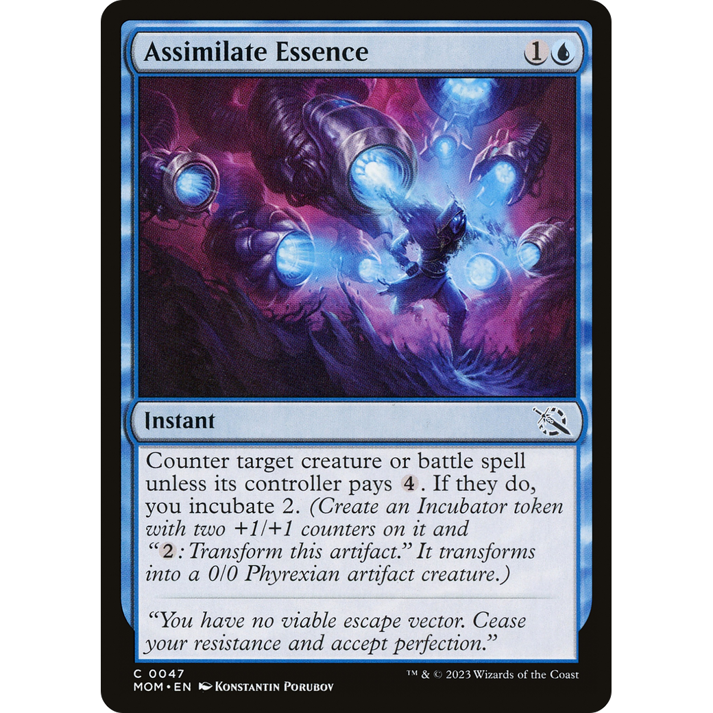 Assimilate Essence (MOM-047) - March of the Machine Foil