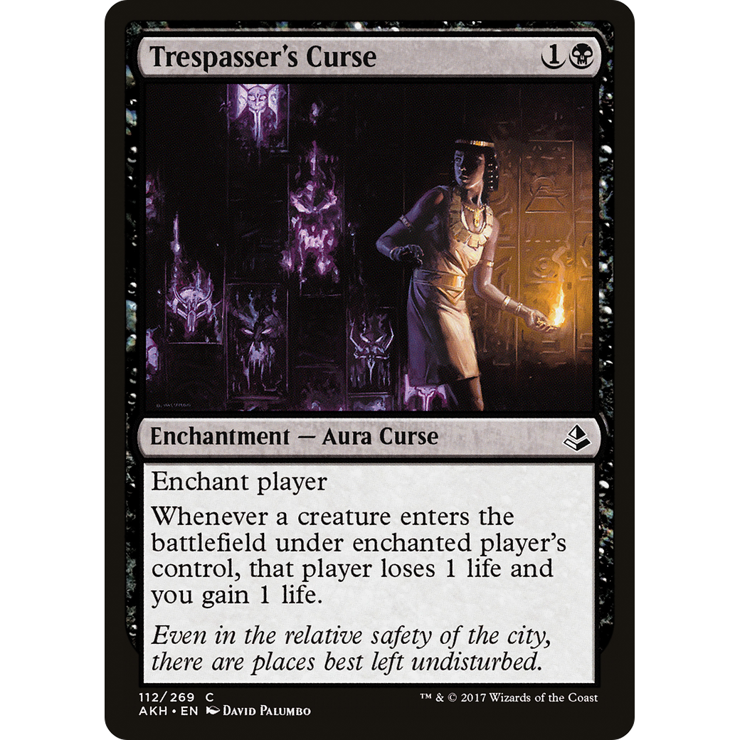 Trespasser's Curse (AKH-112) - Amonkhet