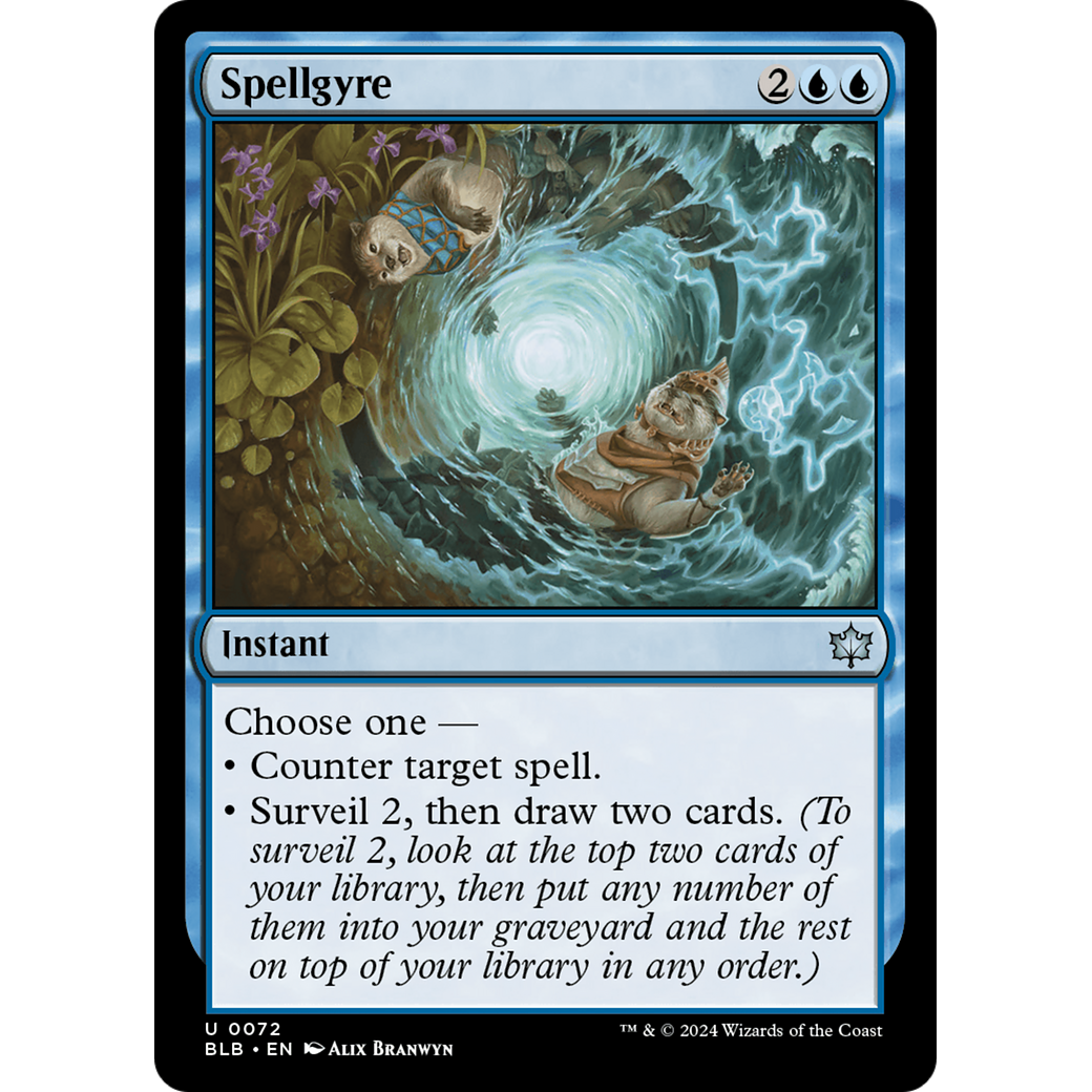 Spellgyre (BLB-072) - Bloomburrow Foil