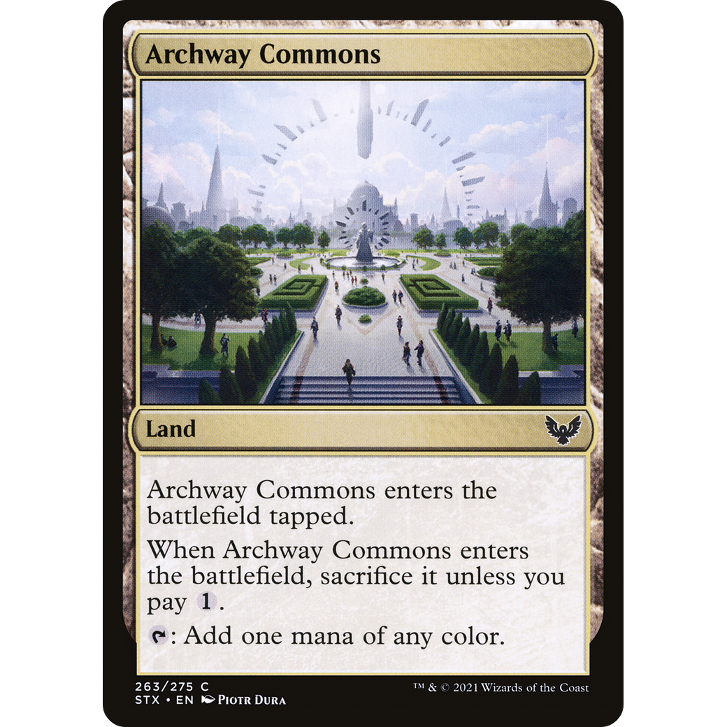 Archway Commons (STX-263) - Strixhaven: School of Mages Foil