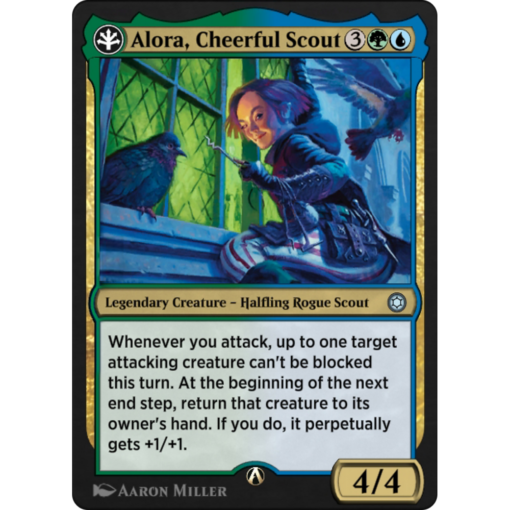 Alora, Cheerful Scout (HBG-05G) - Alchemy Horizons: Baldur's Gate