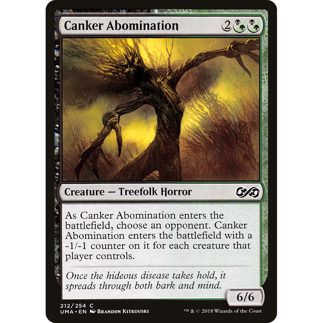 Canker Abomination (UMA-212) - Ultimate Masters
