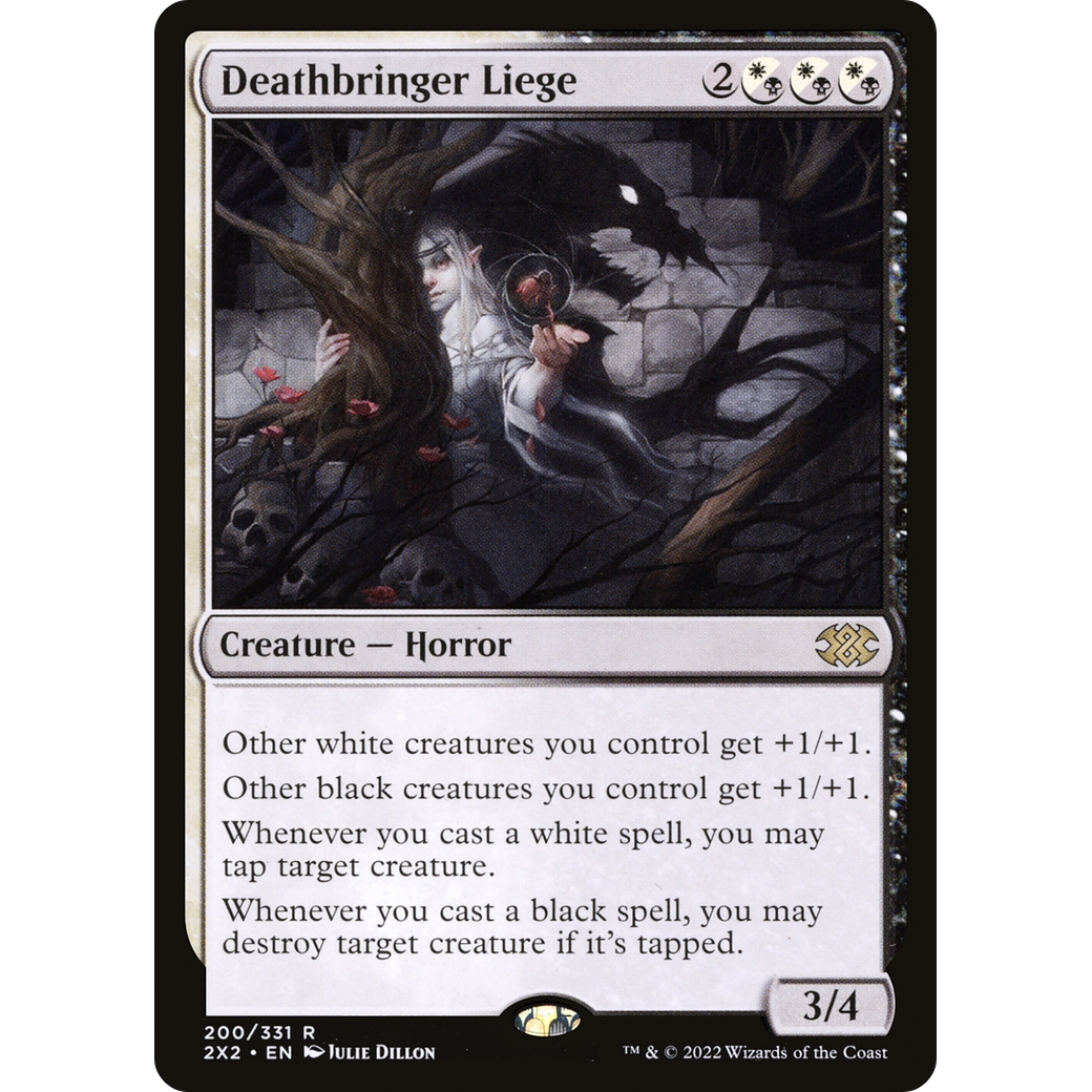 Deathbringer Liege (2X2-200) - Double Masters 2022 Foil
