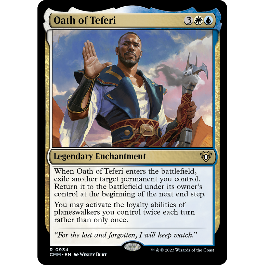 Oath of Teferi (CMM-934) - Commander Masters