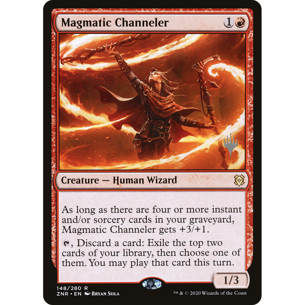 Magmatic Channeler (PPZNR-148) - Zendikar Rising Promos Foil
