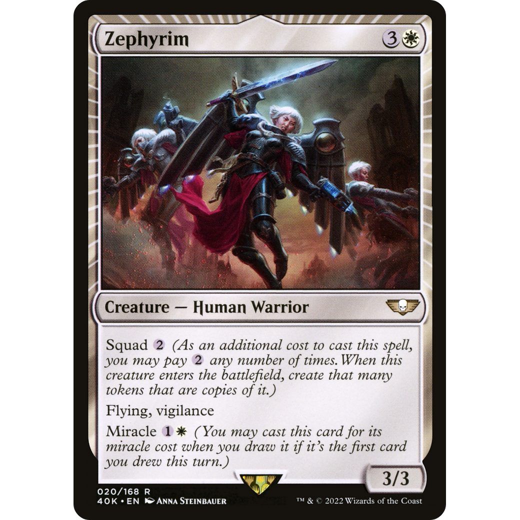 Zephyrim (40K-020) - Warhammer 40,000 Commander: (miracle)