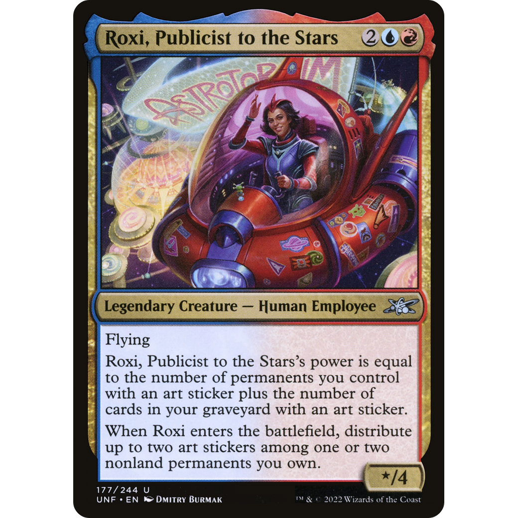 Roxi, Publicist to the Stars (UNF-177) - Unfinity Foil