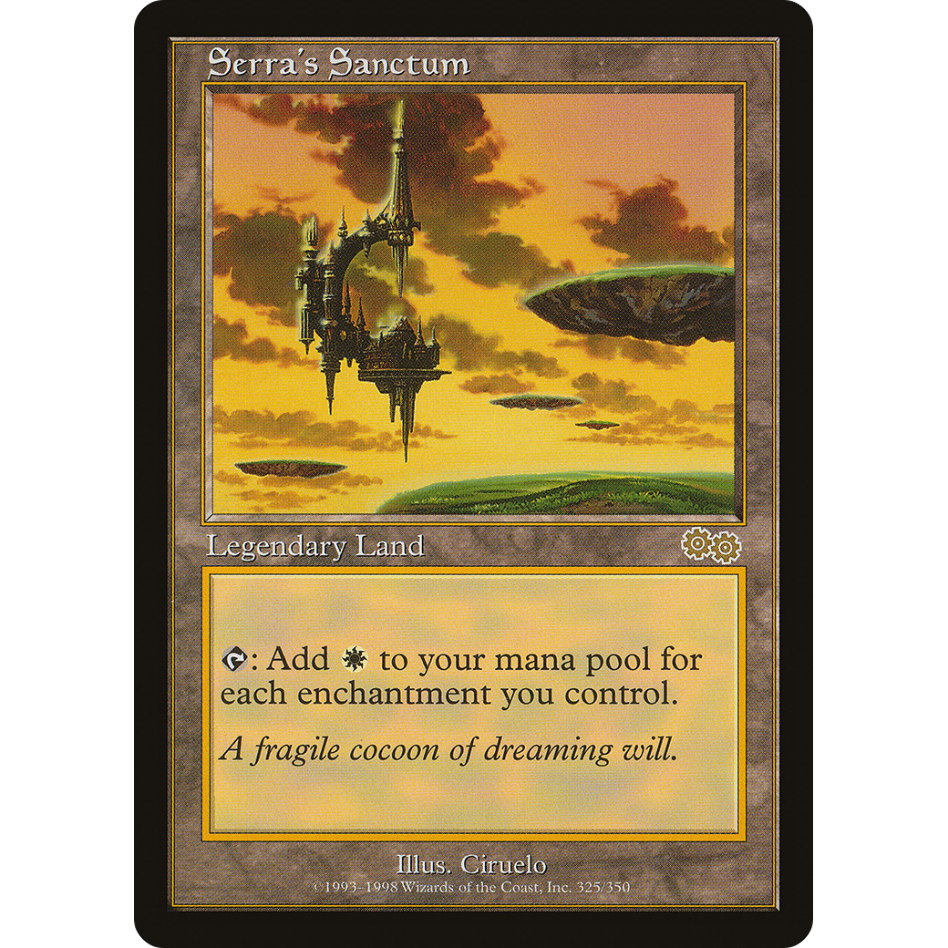 Serra's Sanctum (USG-325) - Urza's Saga