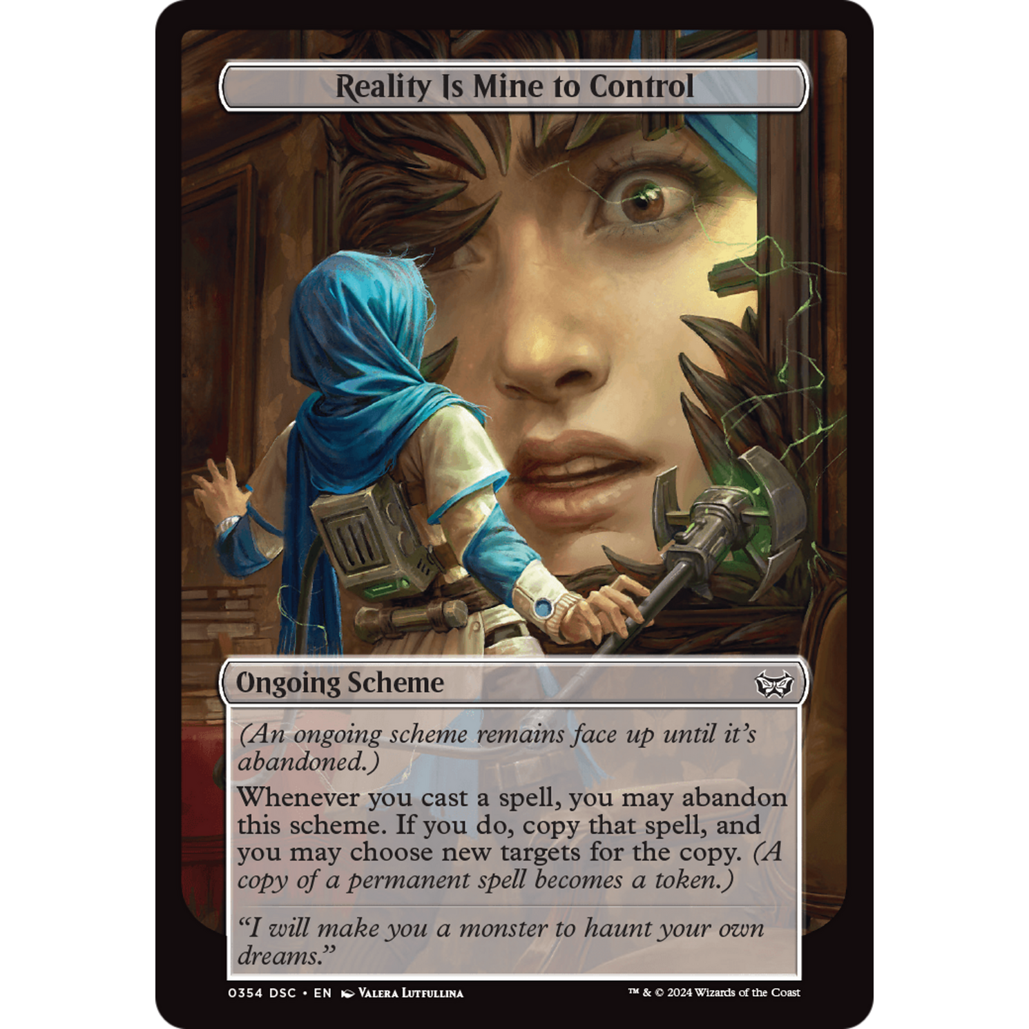 Reality Is Mine to Control (A:DSC-354) - Duskmourn: House of Horror Commander