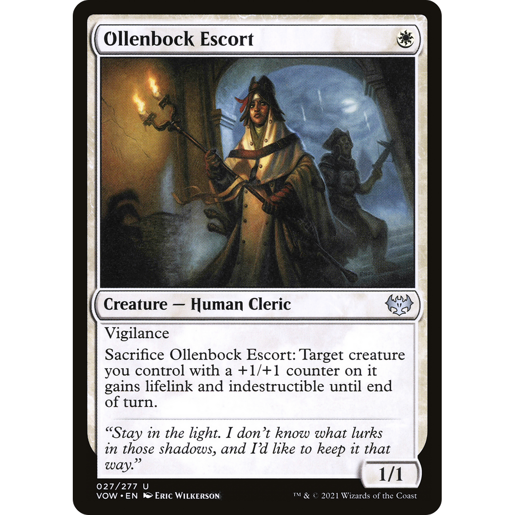 Ollenbock Escort (VOW-027) - Innistrad: Crimson Vow