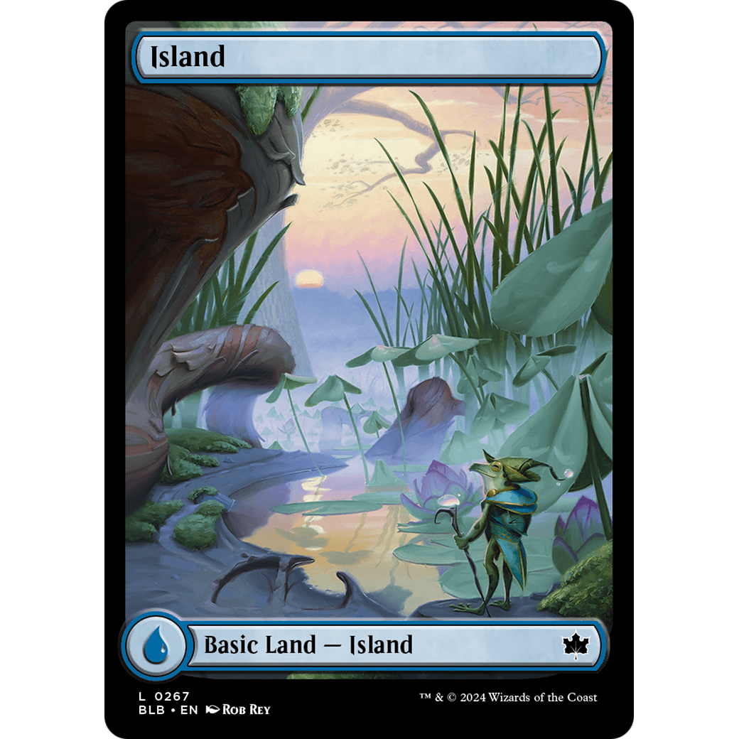 Island (BLB-267) - Bloomburrow Foil