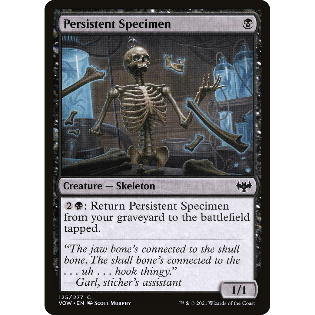 Persistent Specimen (VOW-125) - Innistrad: Crimson Vow
