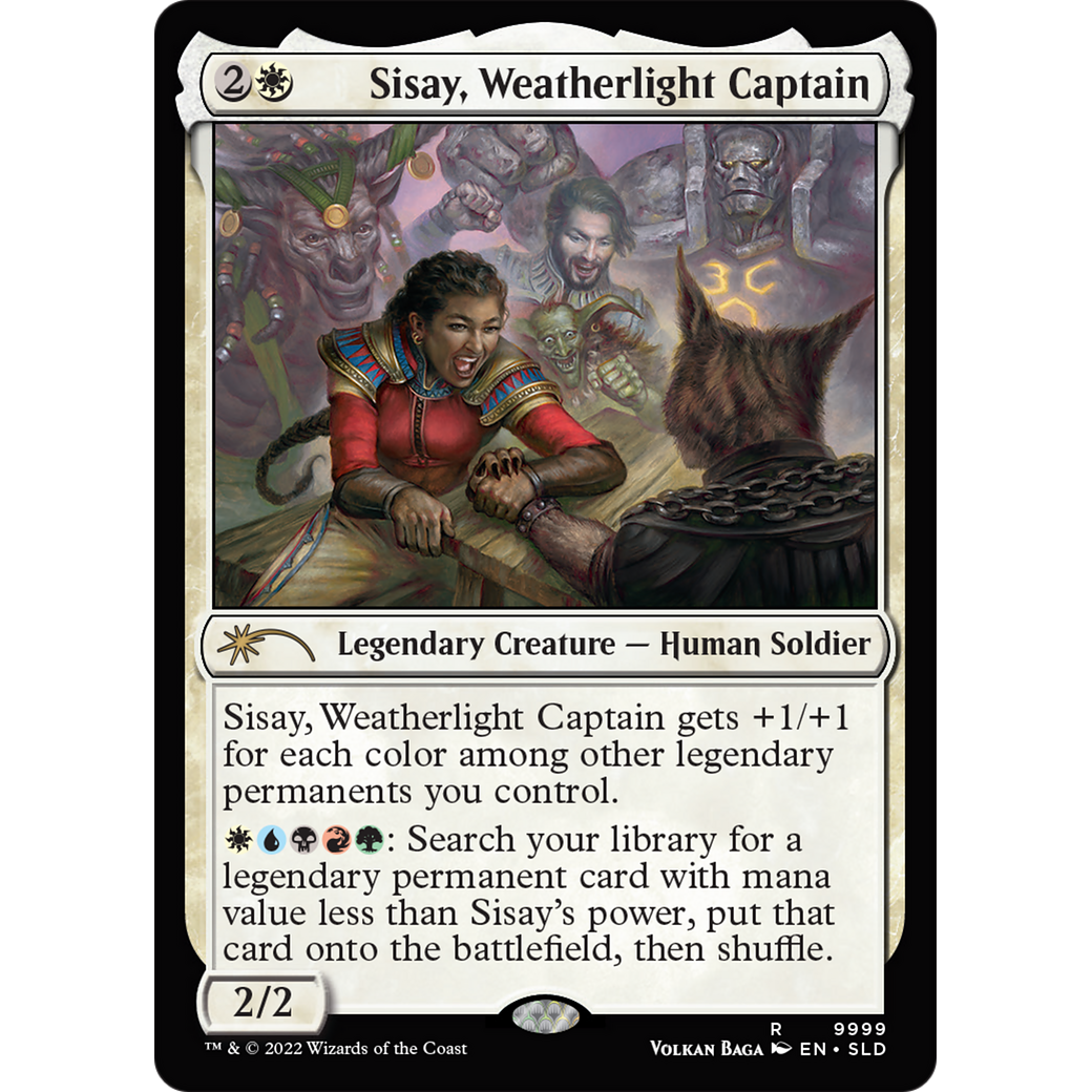 Sisay, Weatherlight Captain (SLD-9999) - Secret Lair Drop