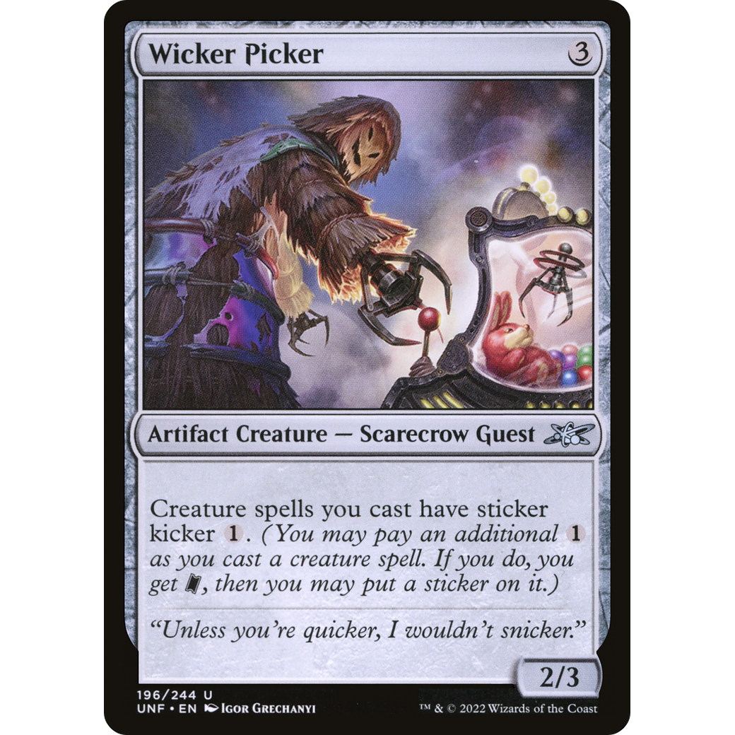 Wicker Picker (UNF-196) - Unfinity Foil