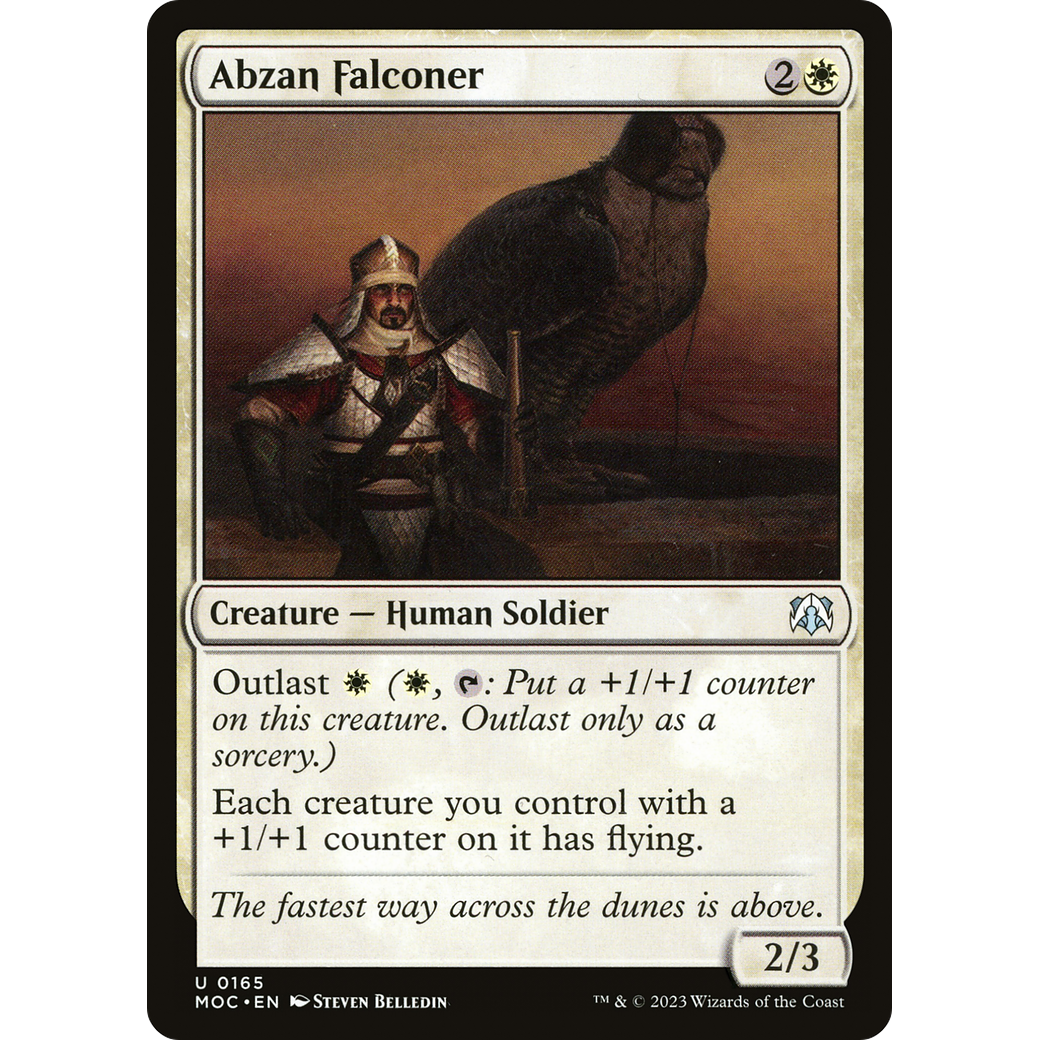 Abzan Falconer (MOC-165) - March of the Machine Commander