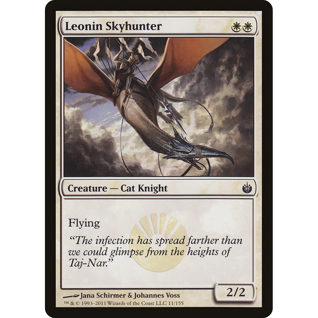 Leonin Skyhunter (MBS-011) - Mirrodin Besieged