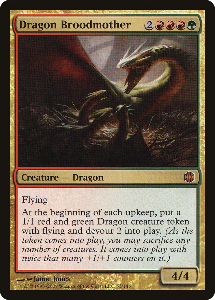 Dragon Broodmother (ARB-053) - Alara Reborn Foil