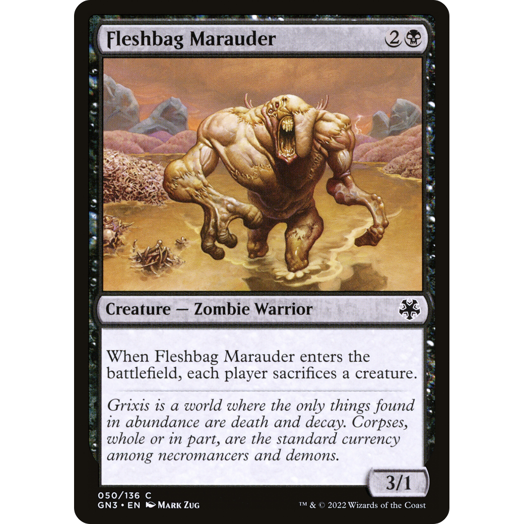 Fleshbag Marauder (GN3-050) - Game Night: Free-for-All