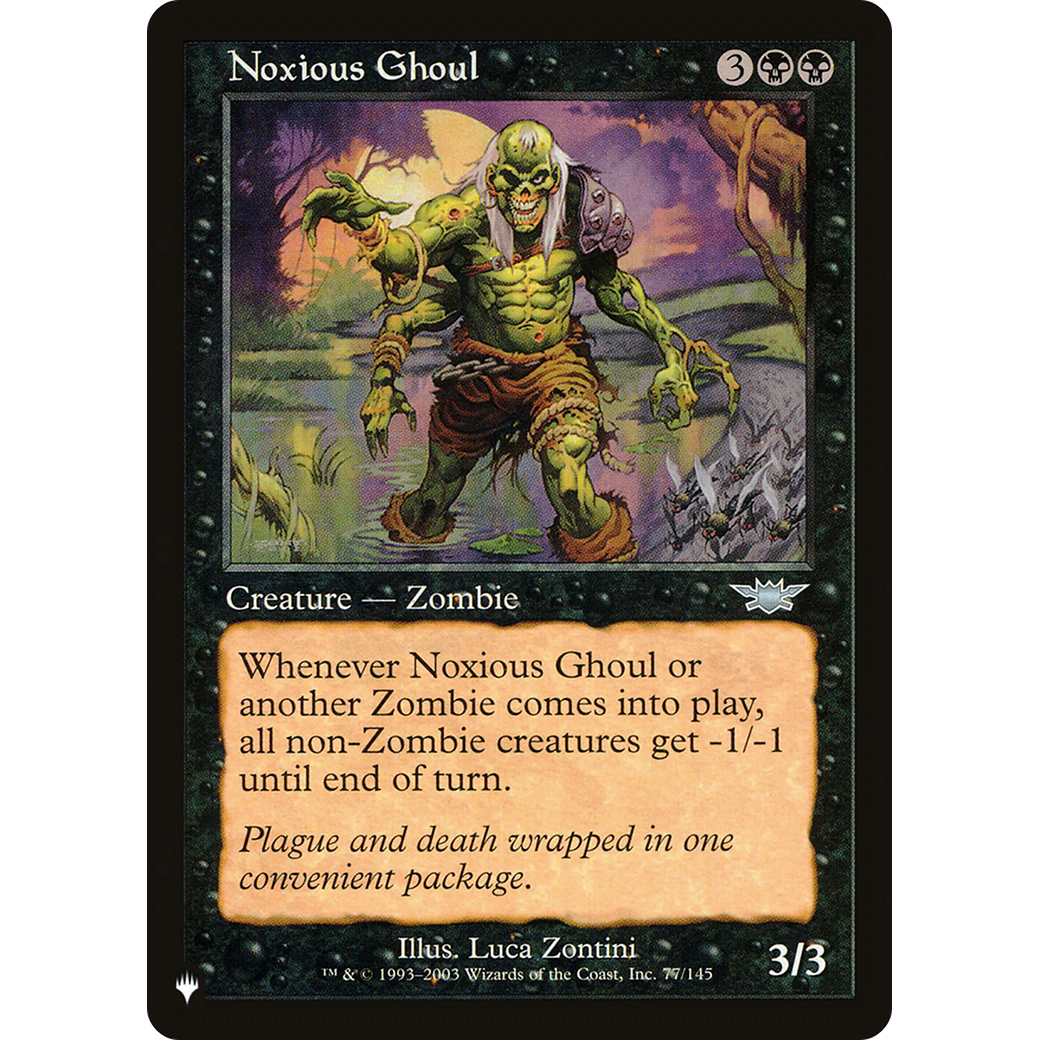 Noxious Ghoul (LIST-77/145) - The List