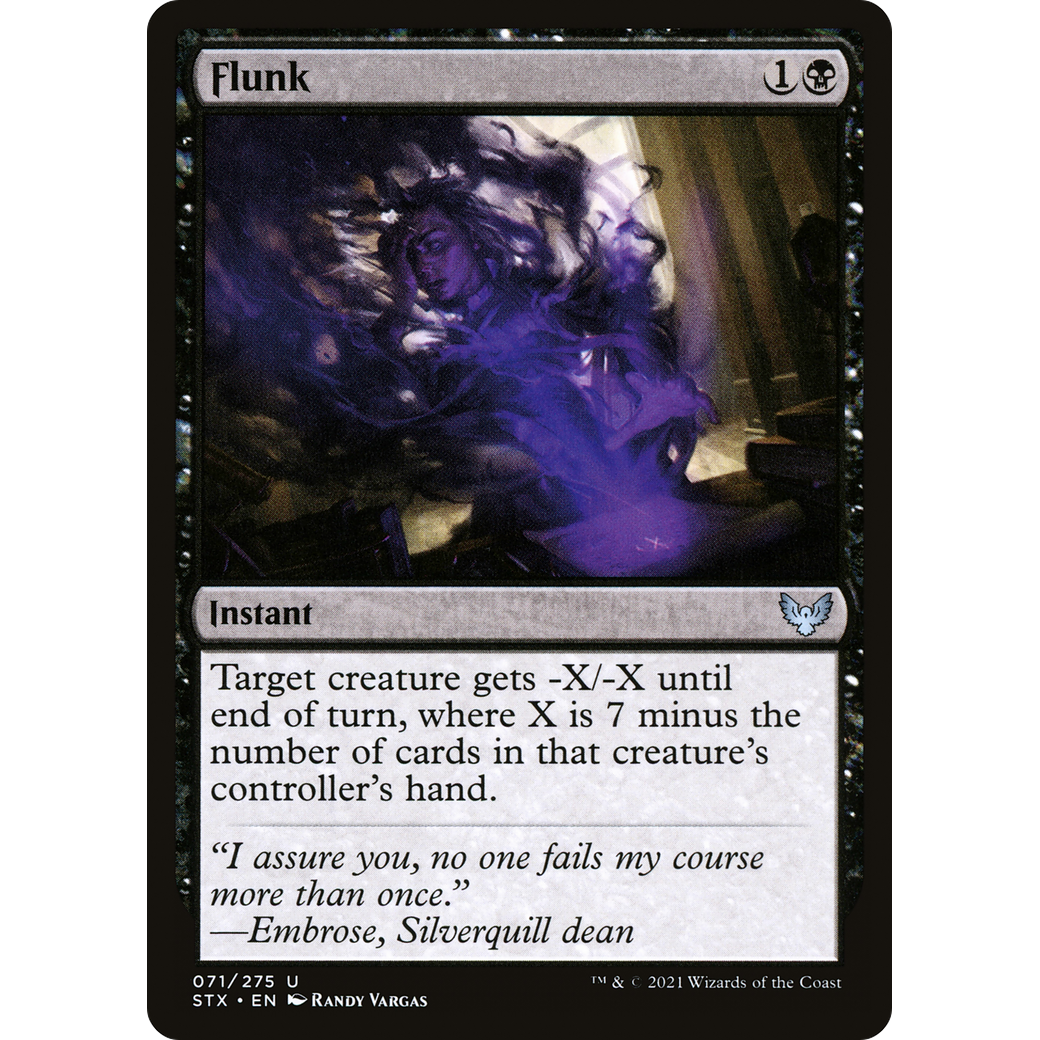 Flunk (STX-071) - Strixhaven: School of Mages Foil