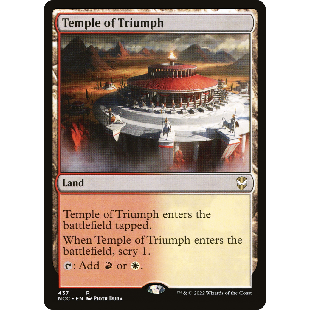 Temple of Triumph (NCC-437) - New Capenna Commander