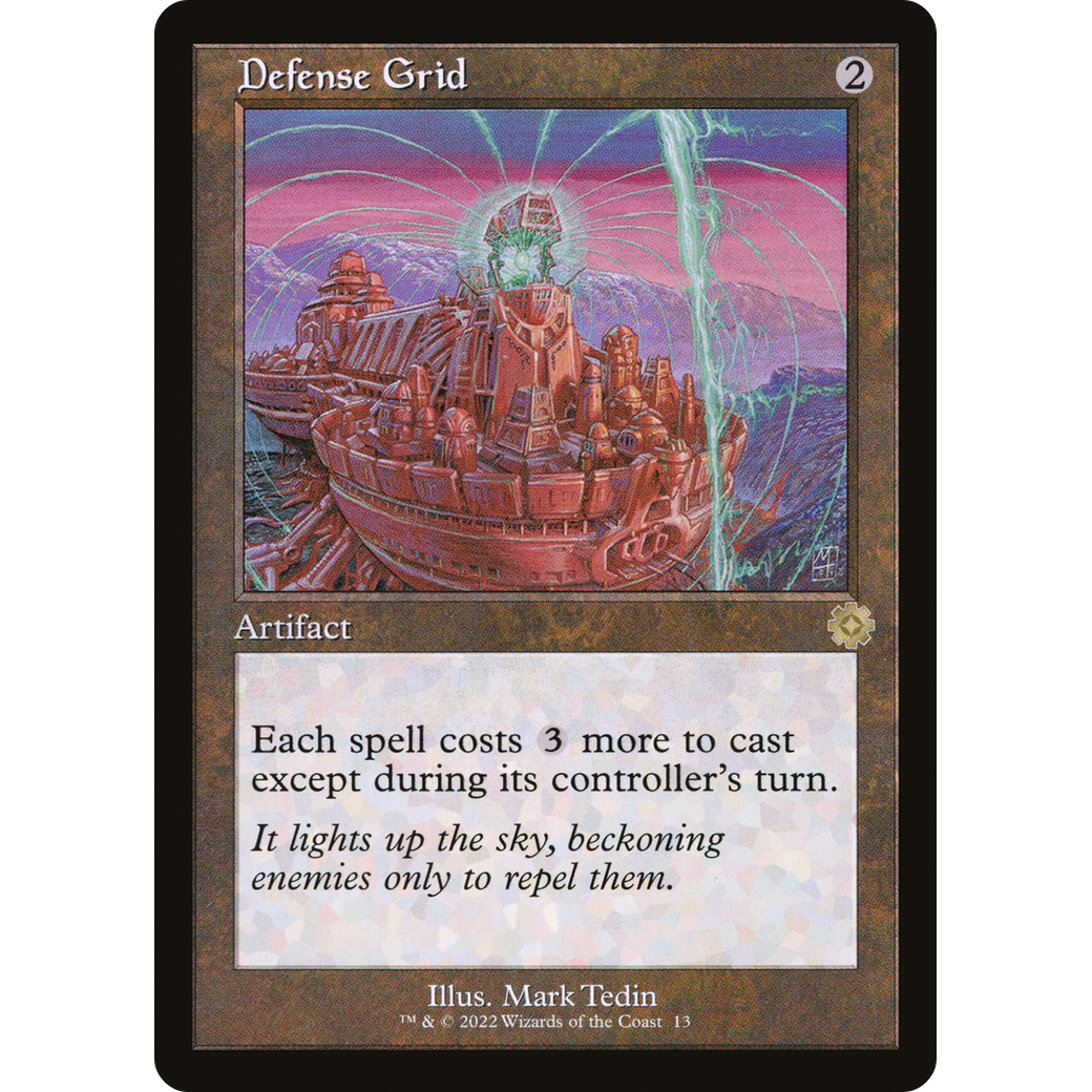 Defense Grid (BRR-013) - The Brothers' War Retro Artifacts