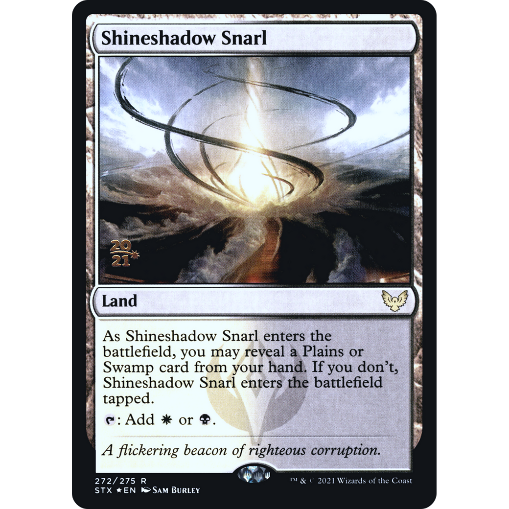 Shineshadow Snarl (PRE-272) - Strixhaven: School of Mages Promos Foil