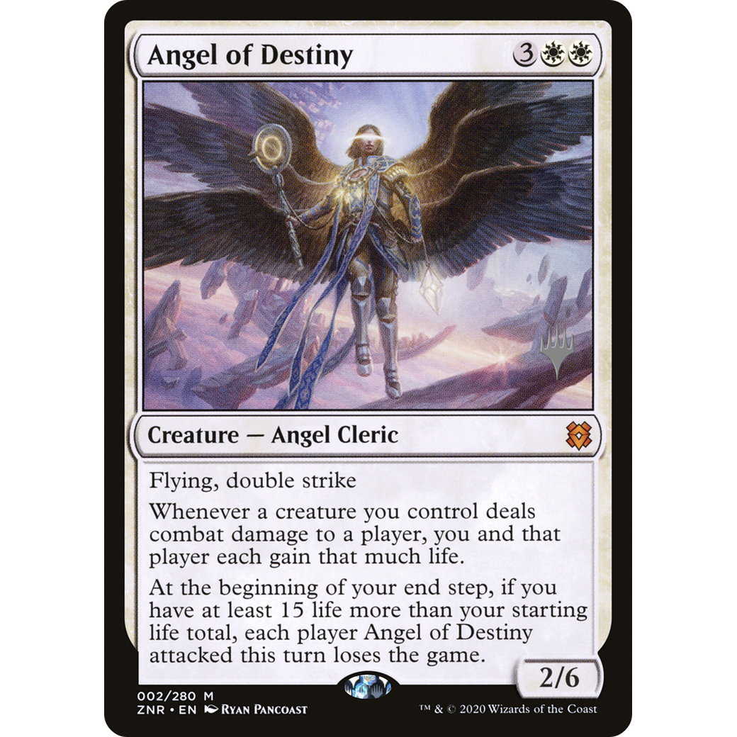 Angel of Destiny (PPZNR-002) - Zendikar Rising Promos