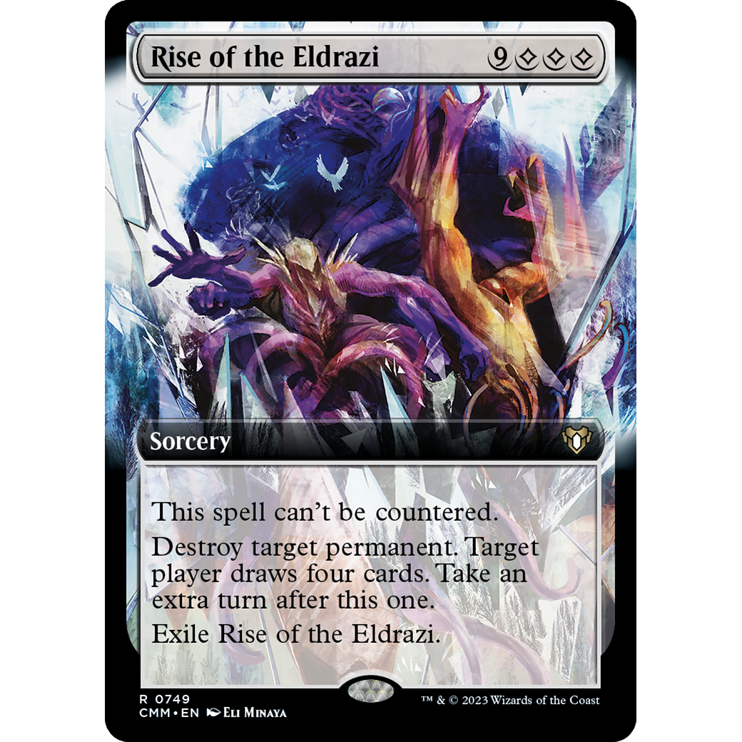 Rise of the Eldrazi (CMM-749) - Commander Masters: (Extended Art) Foil