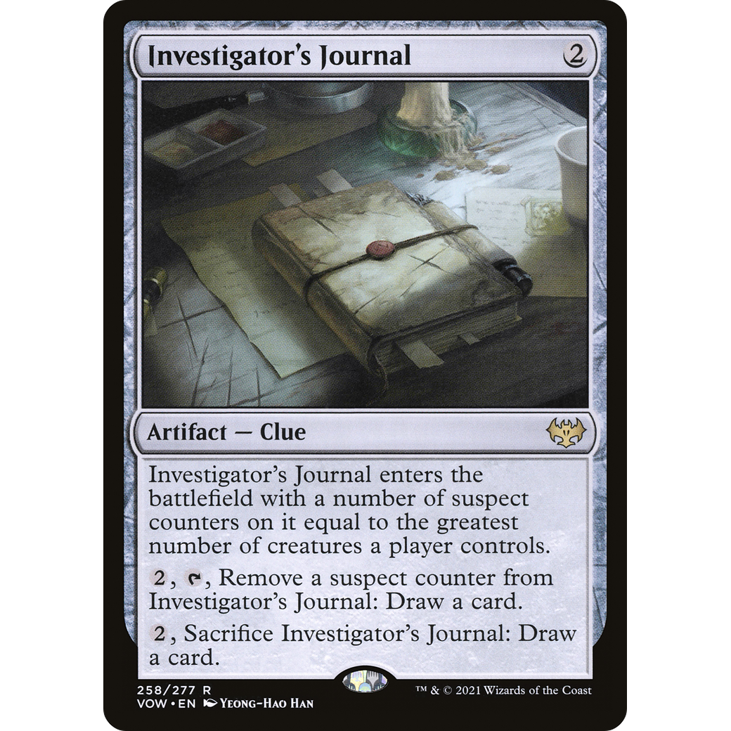 Investigator's Journal (VOW-258) - Innistrad: Crimson Vow