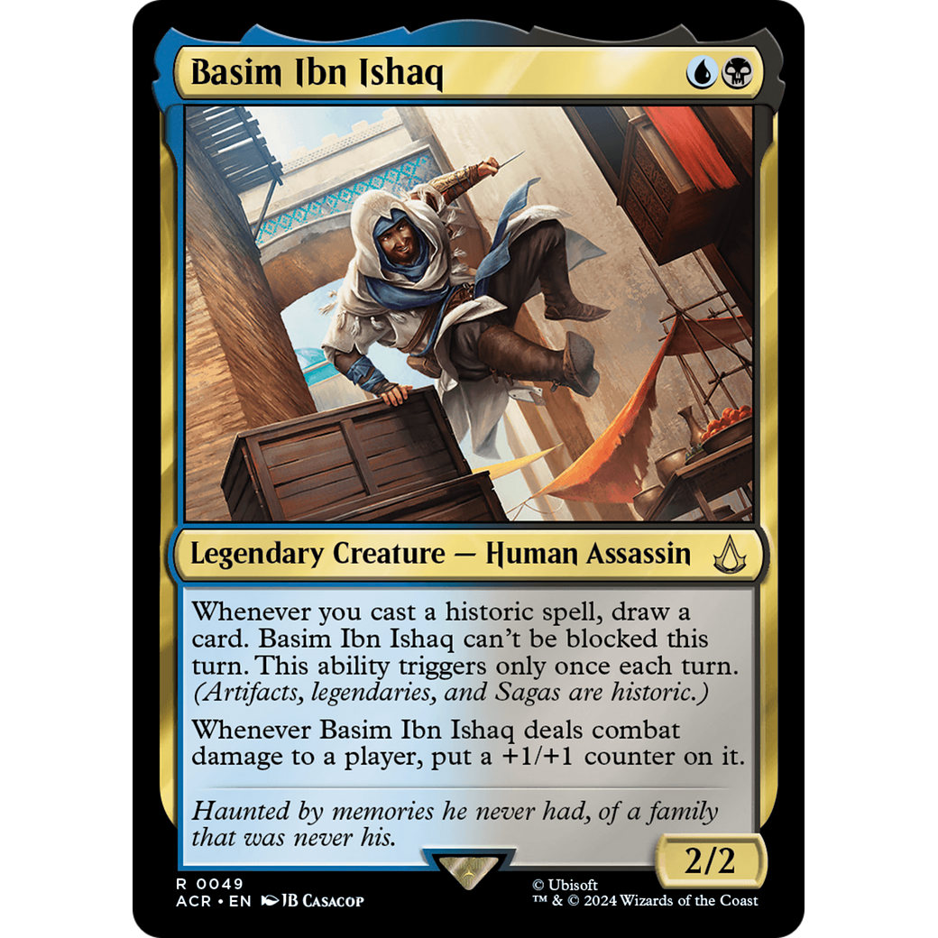 Basim Ibn Ishaq (ACR-049) - Assassin's Creed Foil