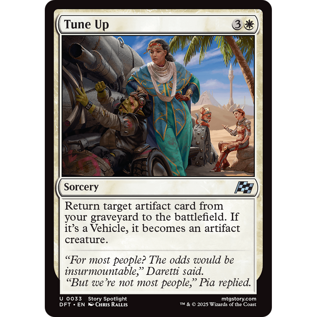 Tune Up (DFT-033) - Aetherdrift Foil